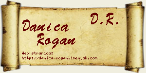 Danica Rogan vizit kartica